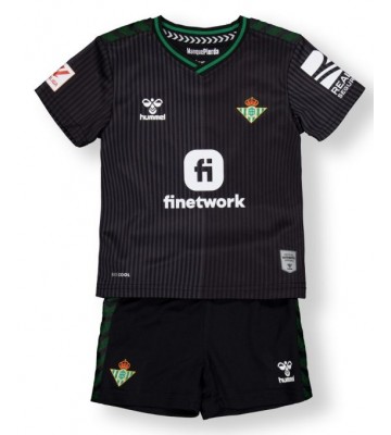 Real Betis Replika Babytøj Tredje sæt Børn 2023-24 Kortærmet (+ Korte bukser)